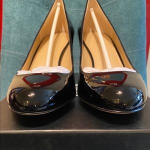 NWT Coach Devon Patent Heels Black Sz. 9
